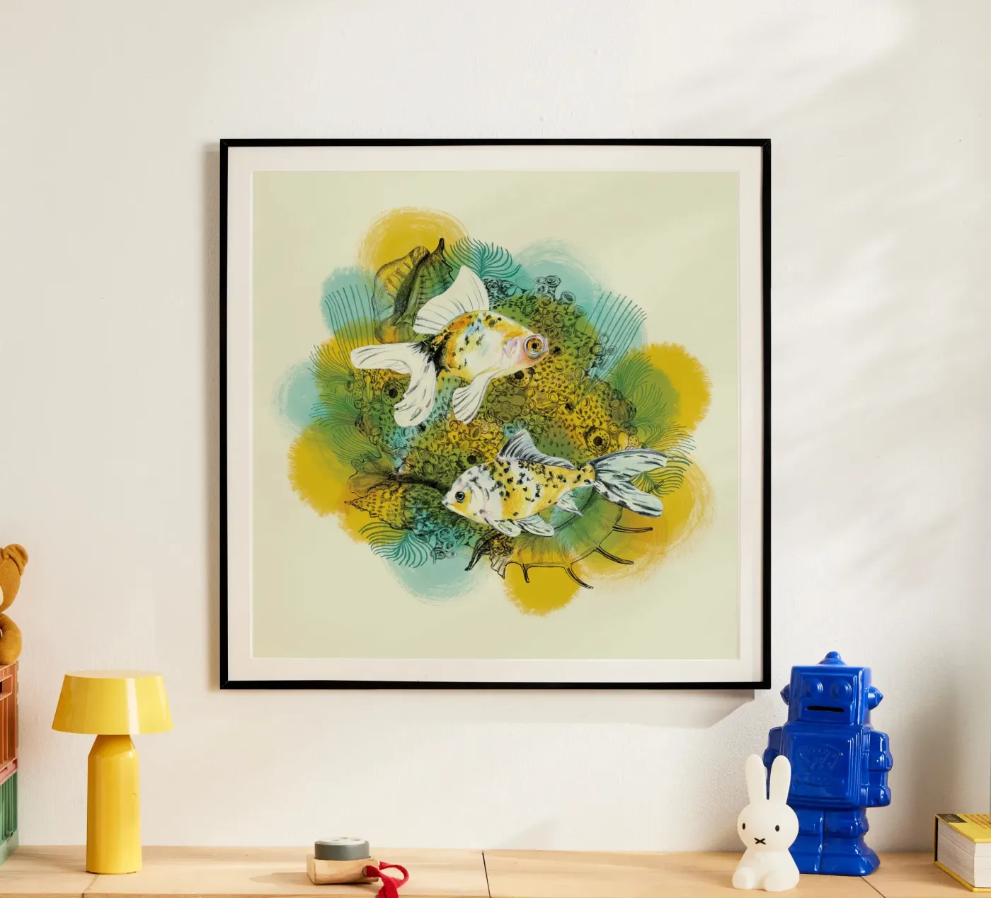 Spotted fish poster by Beltrida