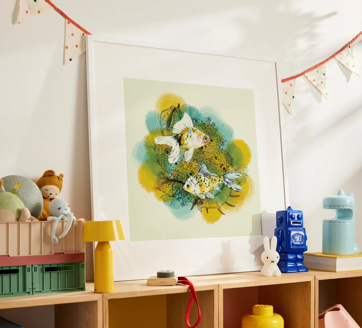 Spotted fish poster by Beltrida