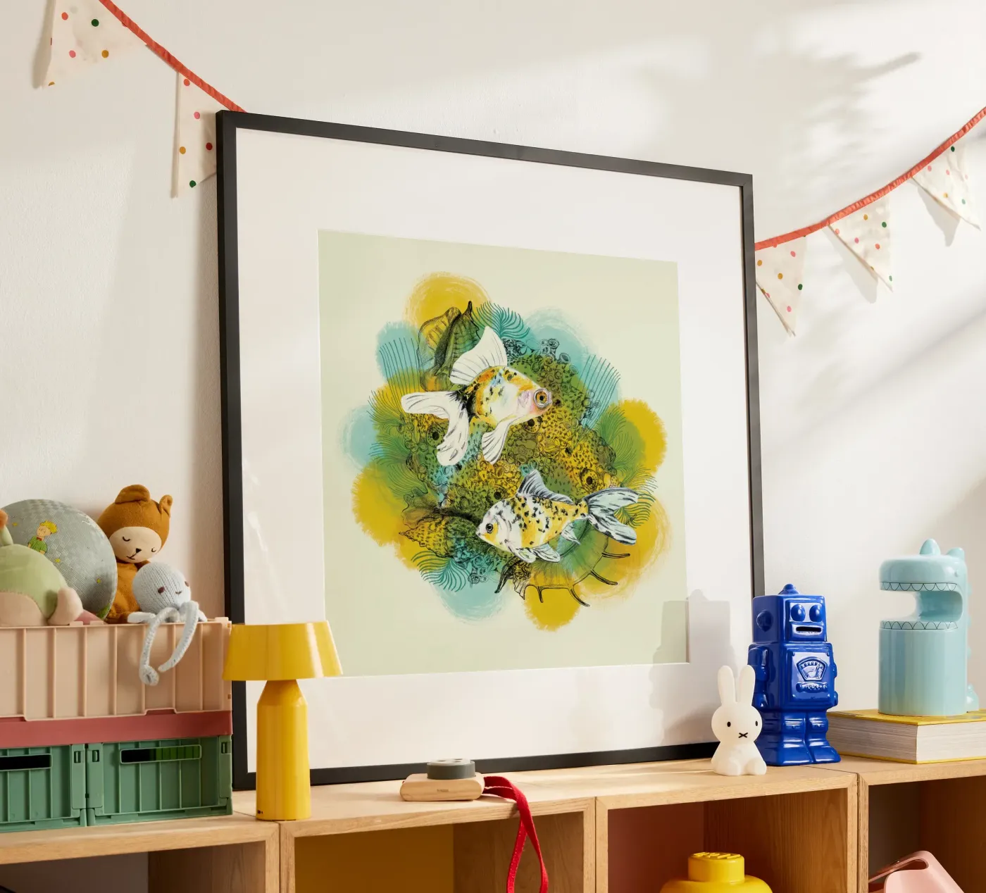 Spotted fish poster by Beltrida