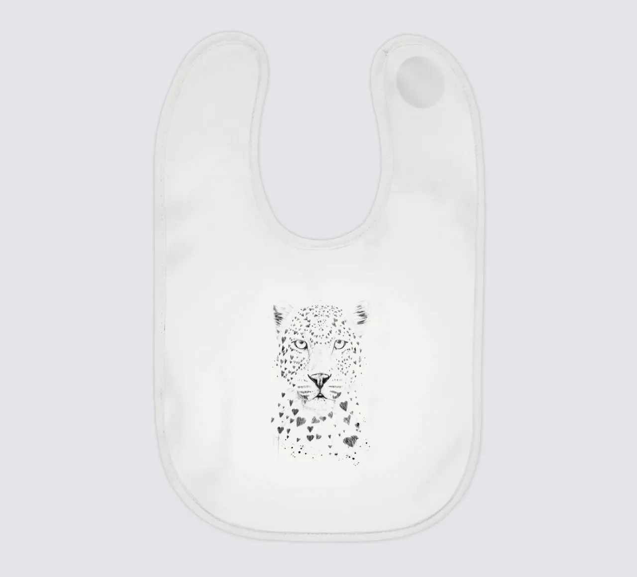 Lovely leopard bavaglino da Balazs Solti