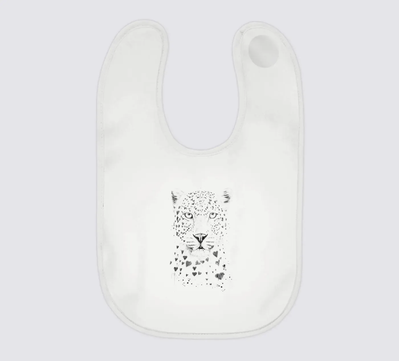 Lovely leopard bavaglino da Balazs Solti