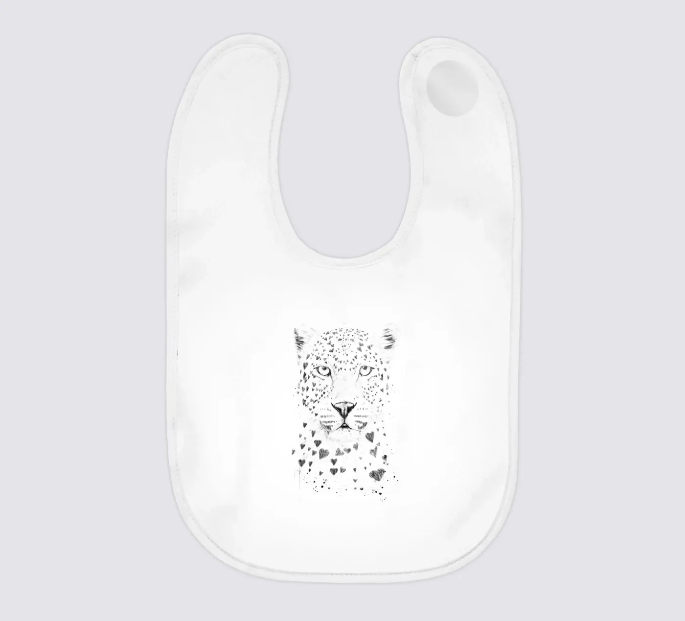 Lovely leopard bavaglino da Balazs Solti