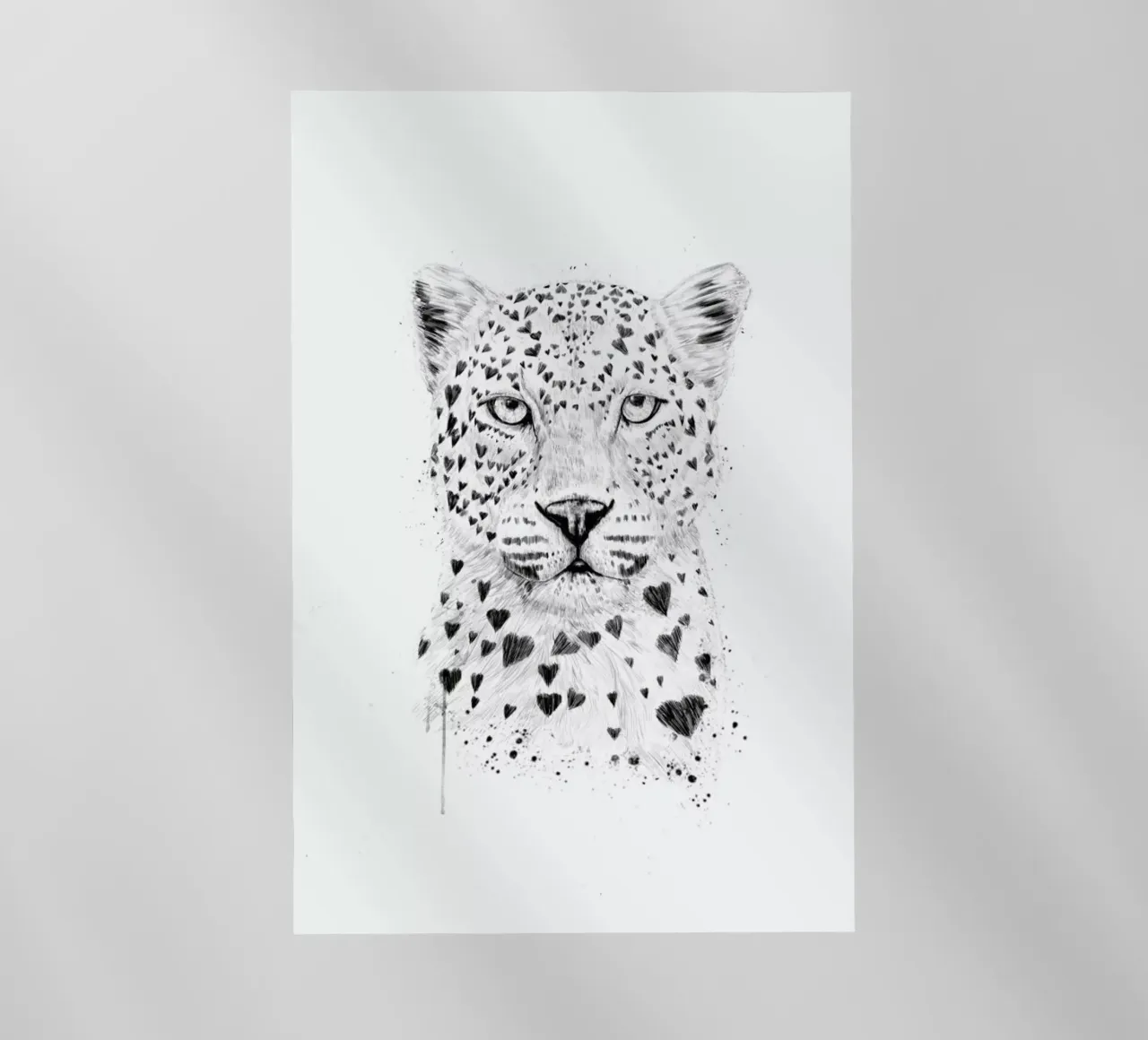 Lovely leopard pellicola backlit da Balazs Solti