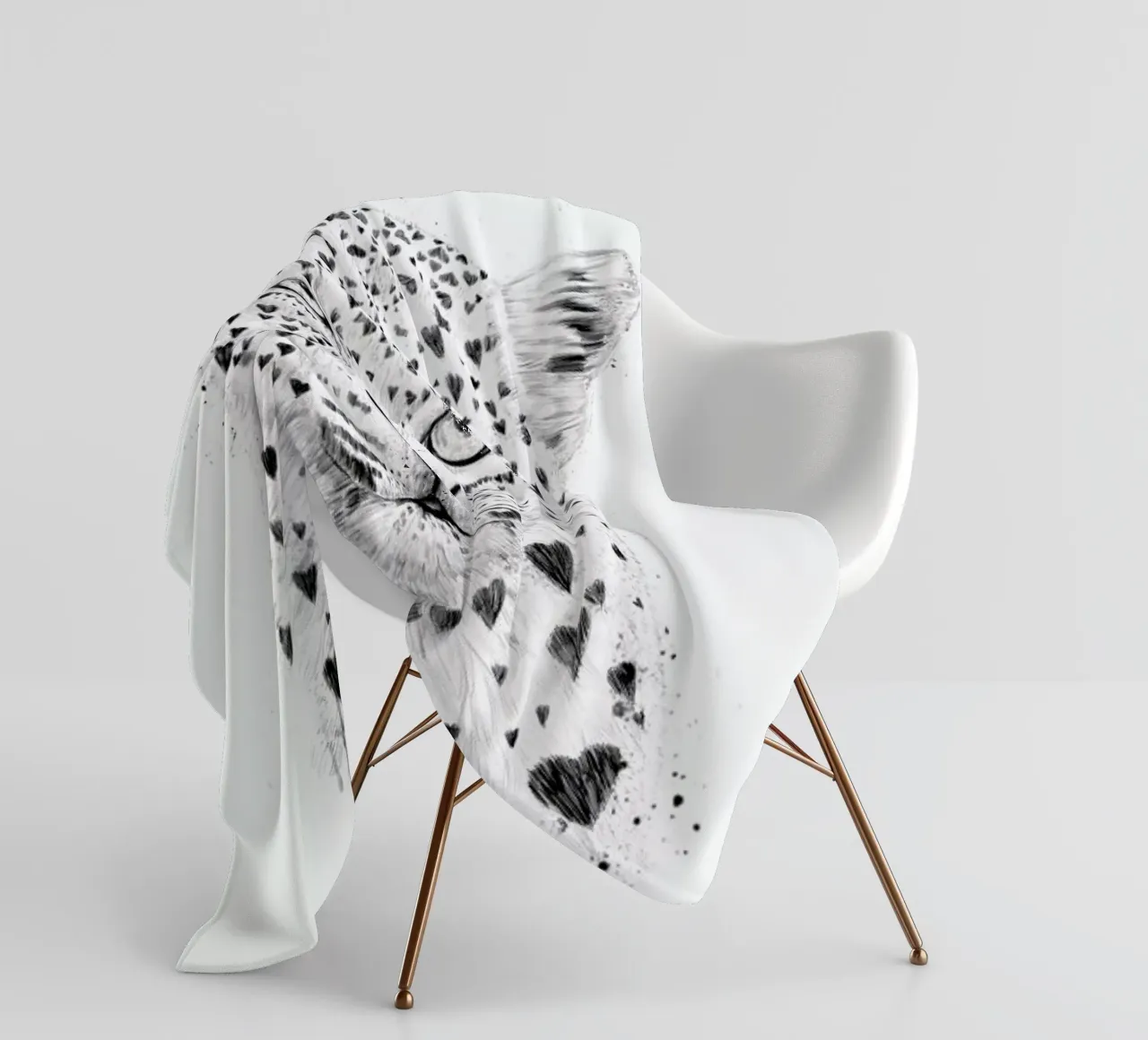 Lovely leopard fleecedeken van Balazs Solti