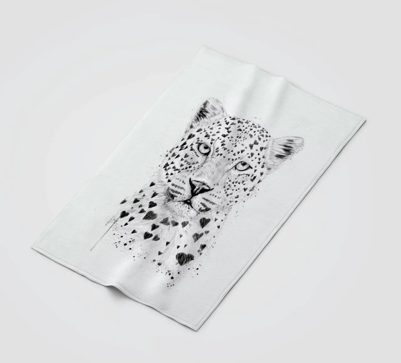 Lovely leopard fleecedeken van Balazs Solti