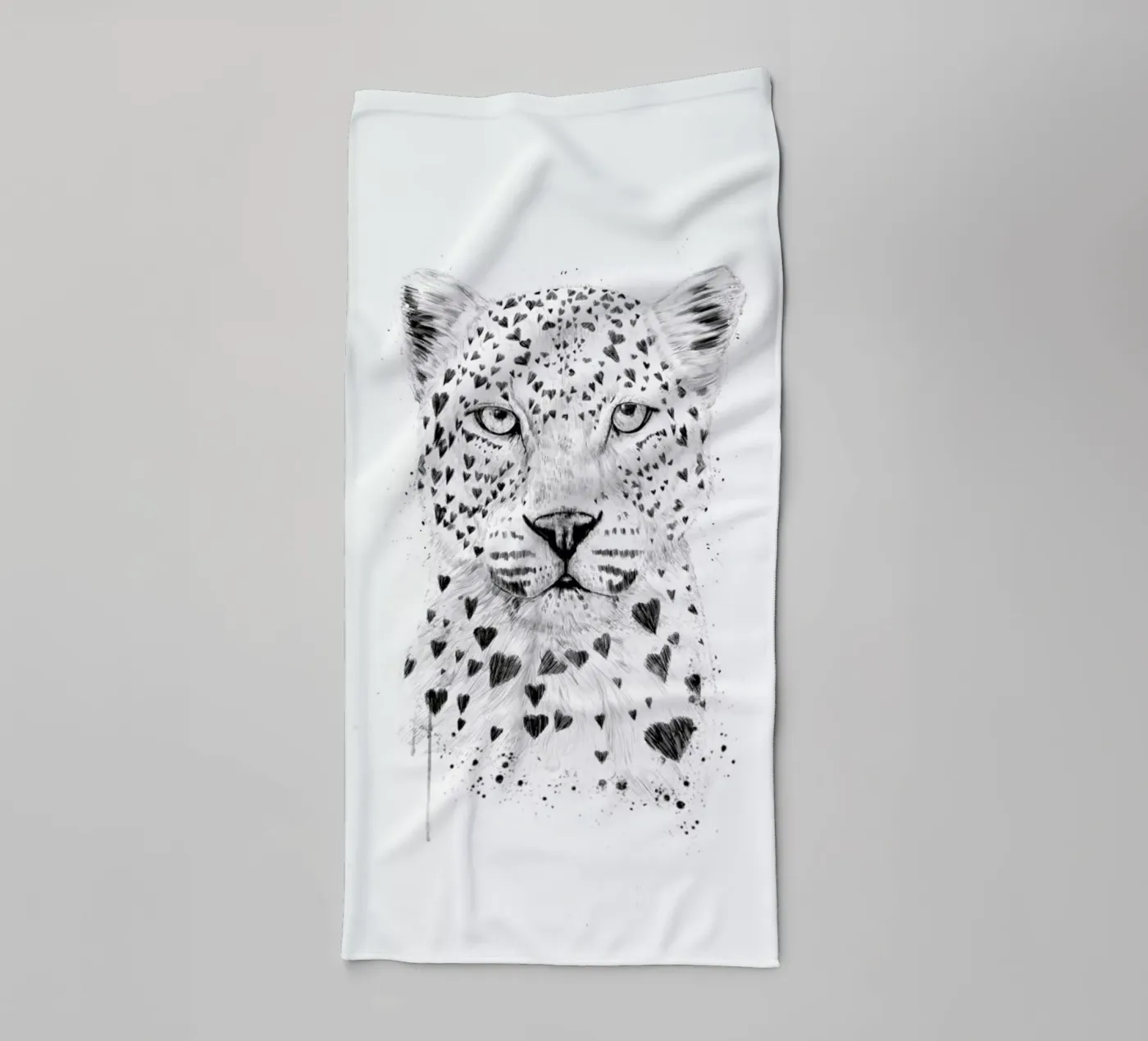 Lovely leopard Handtuch von Balazs Solti