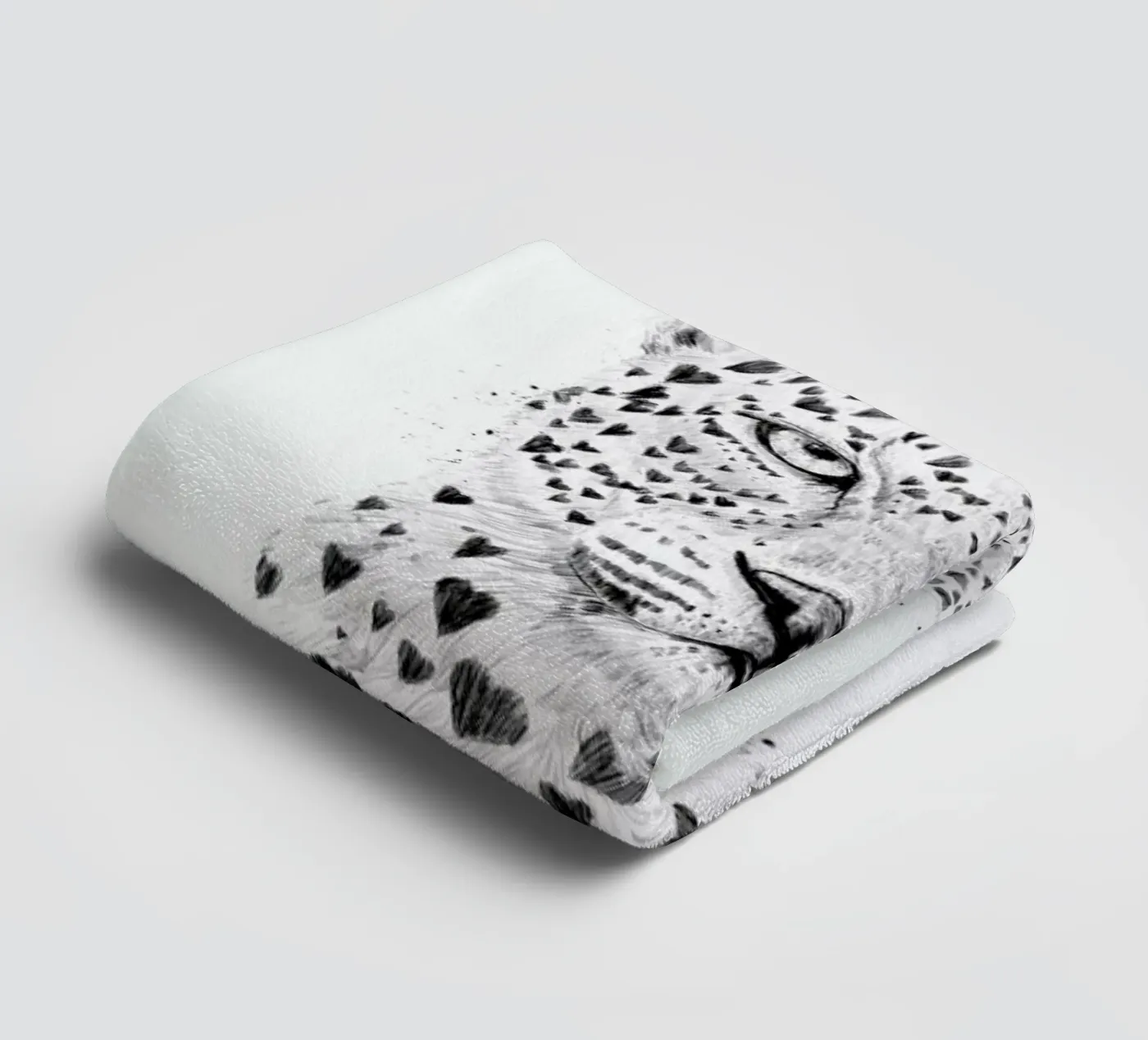 Lovely leopard Handtuch von Balazs Solti