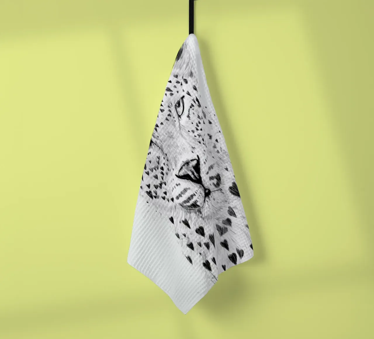 Lovely leopard canovaccio da cucina da Balazs Solti
