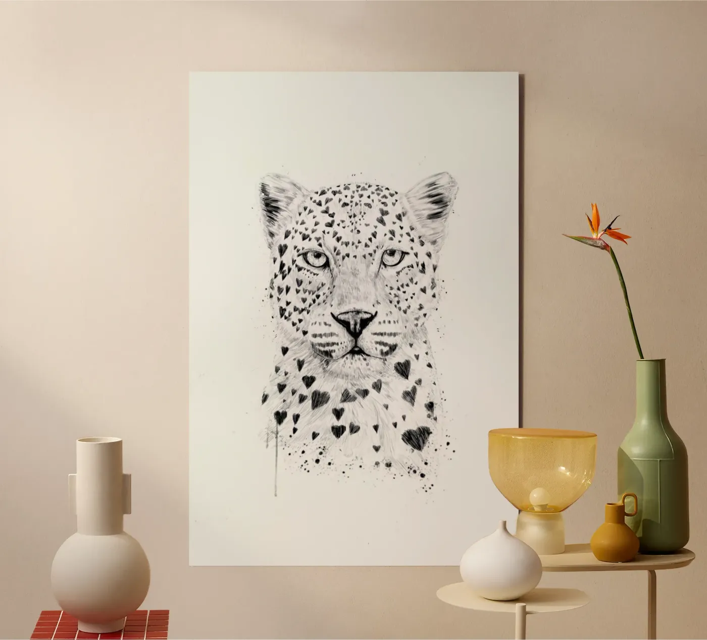 Lovely leopard pannello forex da Balazs Solti