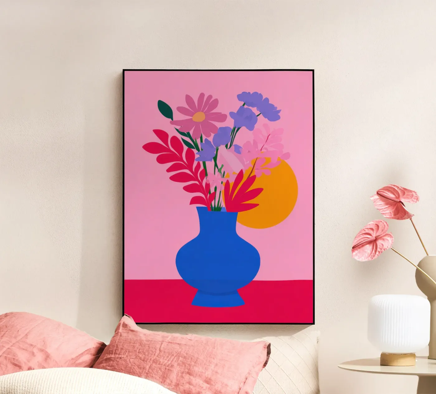 Vaso Sunset Bloom plexiglass da lieblu