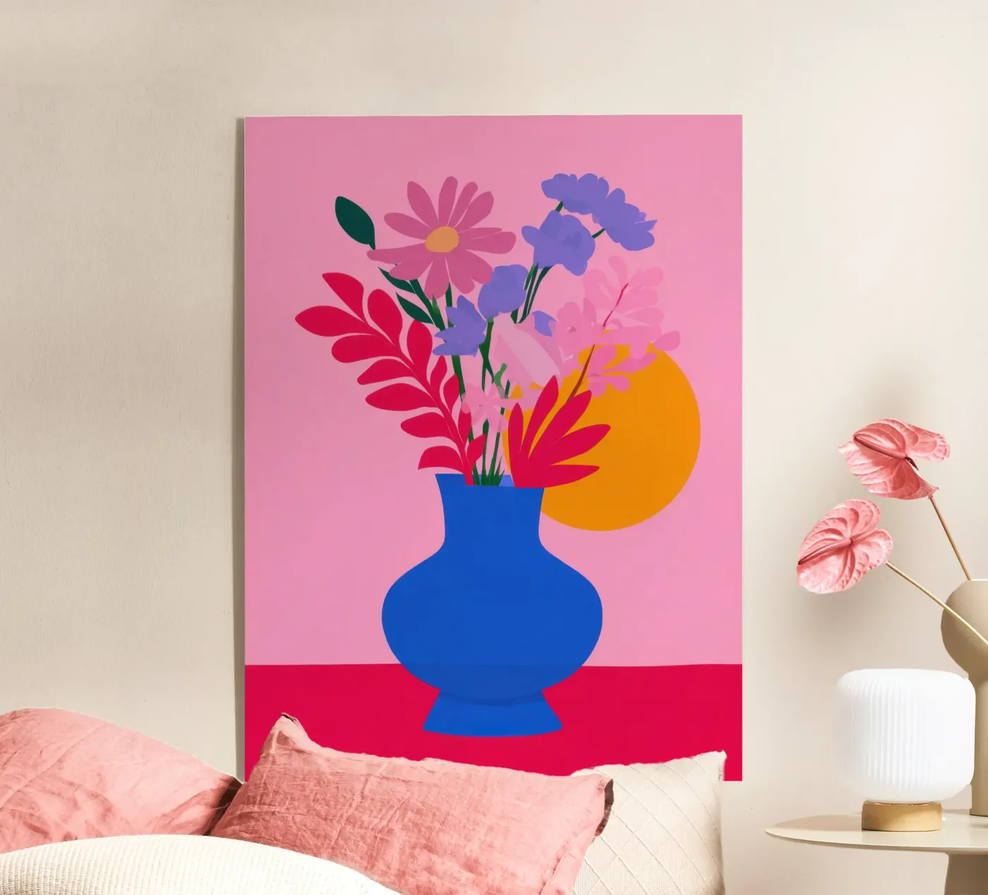 Vaso Sunset Bloom plexiglass da lieblu