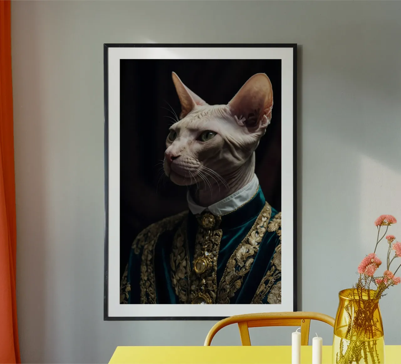 Graf Sphynx: Die Königskatze Poster von Beasts of Nobility