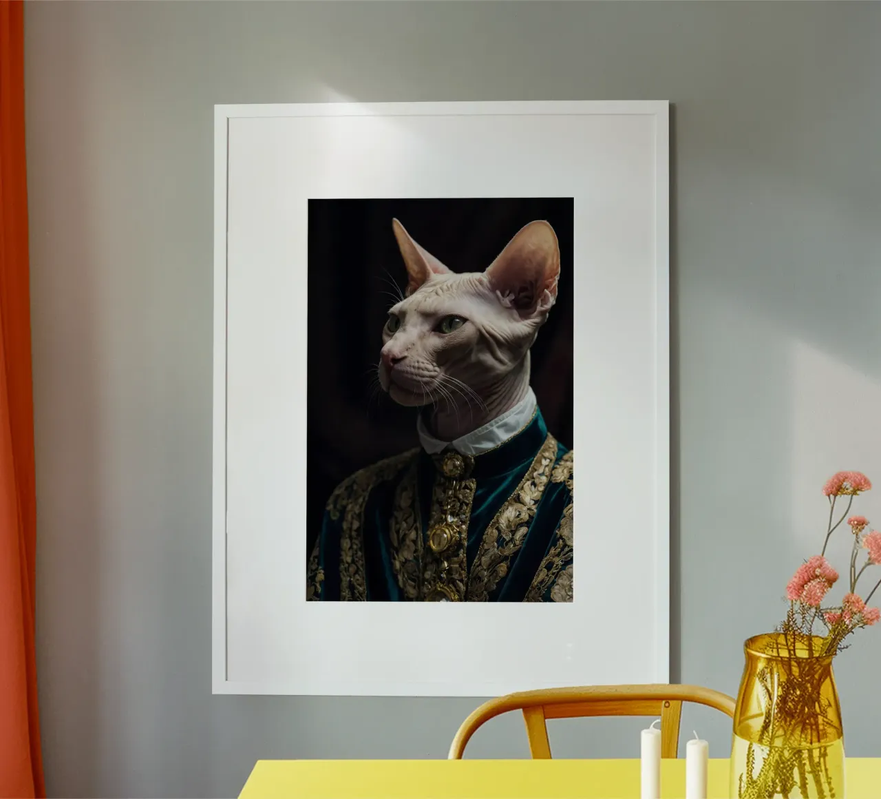 Graf Sphynx: Die Königskatze Poster von Beasts of Nobility