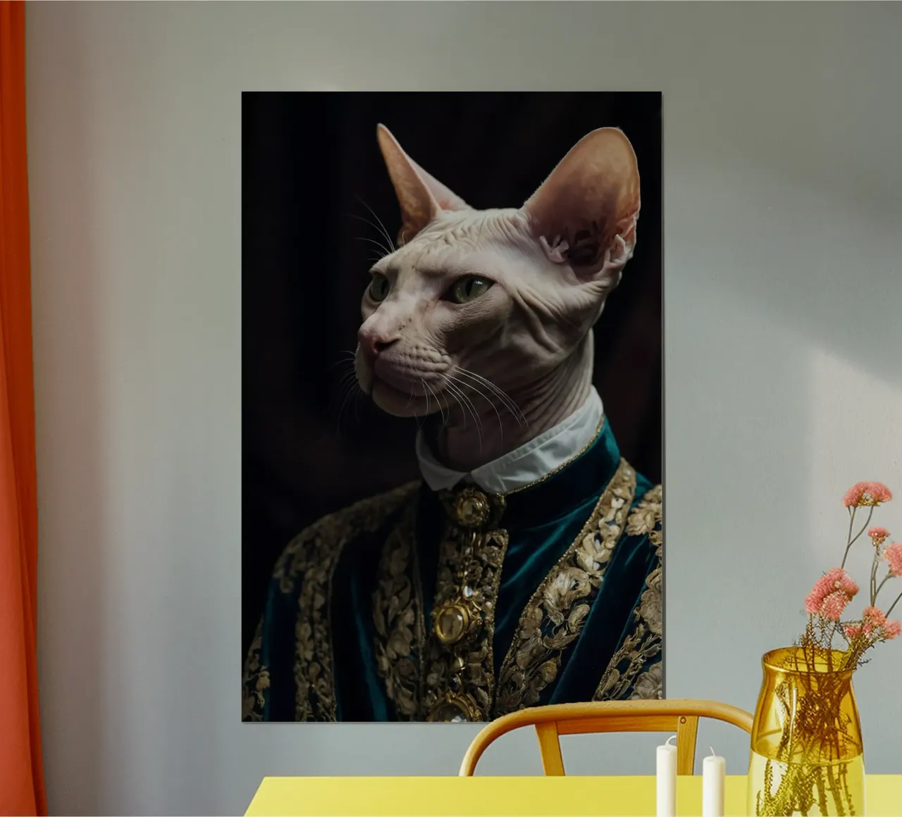 Graf Sphynx: Die Königskatze Poster von Beasts of Nobility