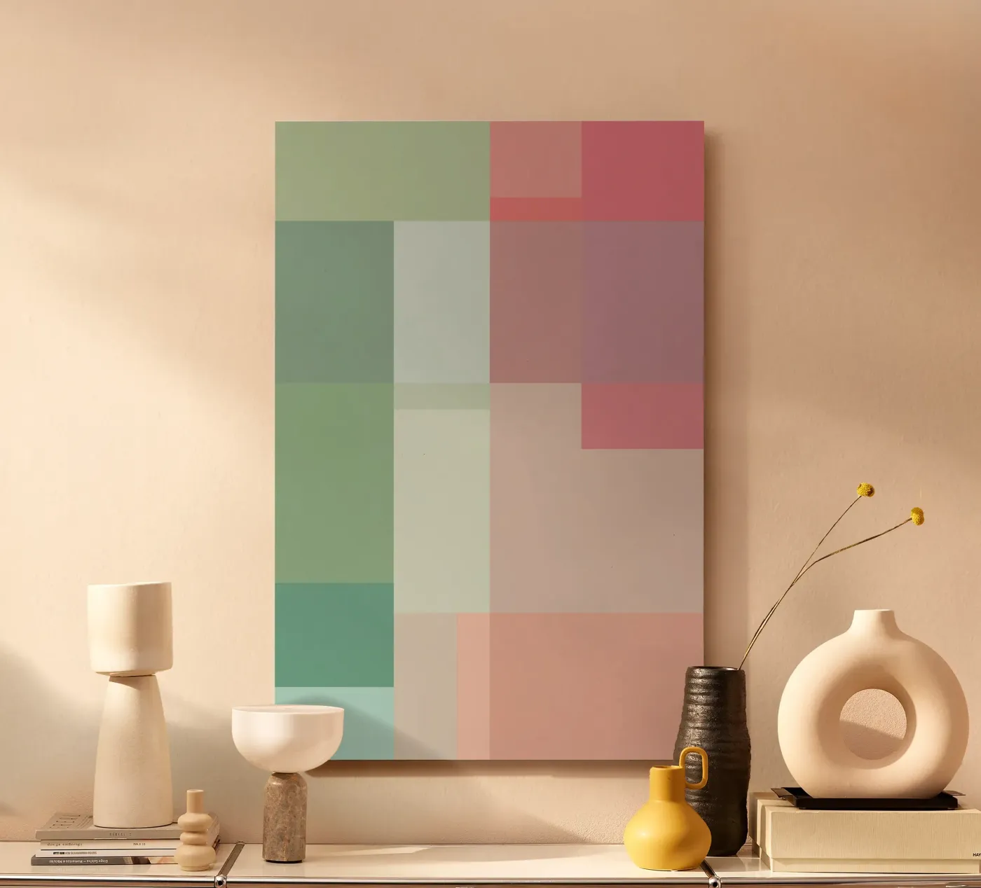 Pastel Patchwork Forex-Platte von treechild