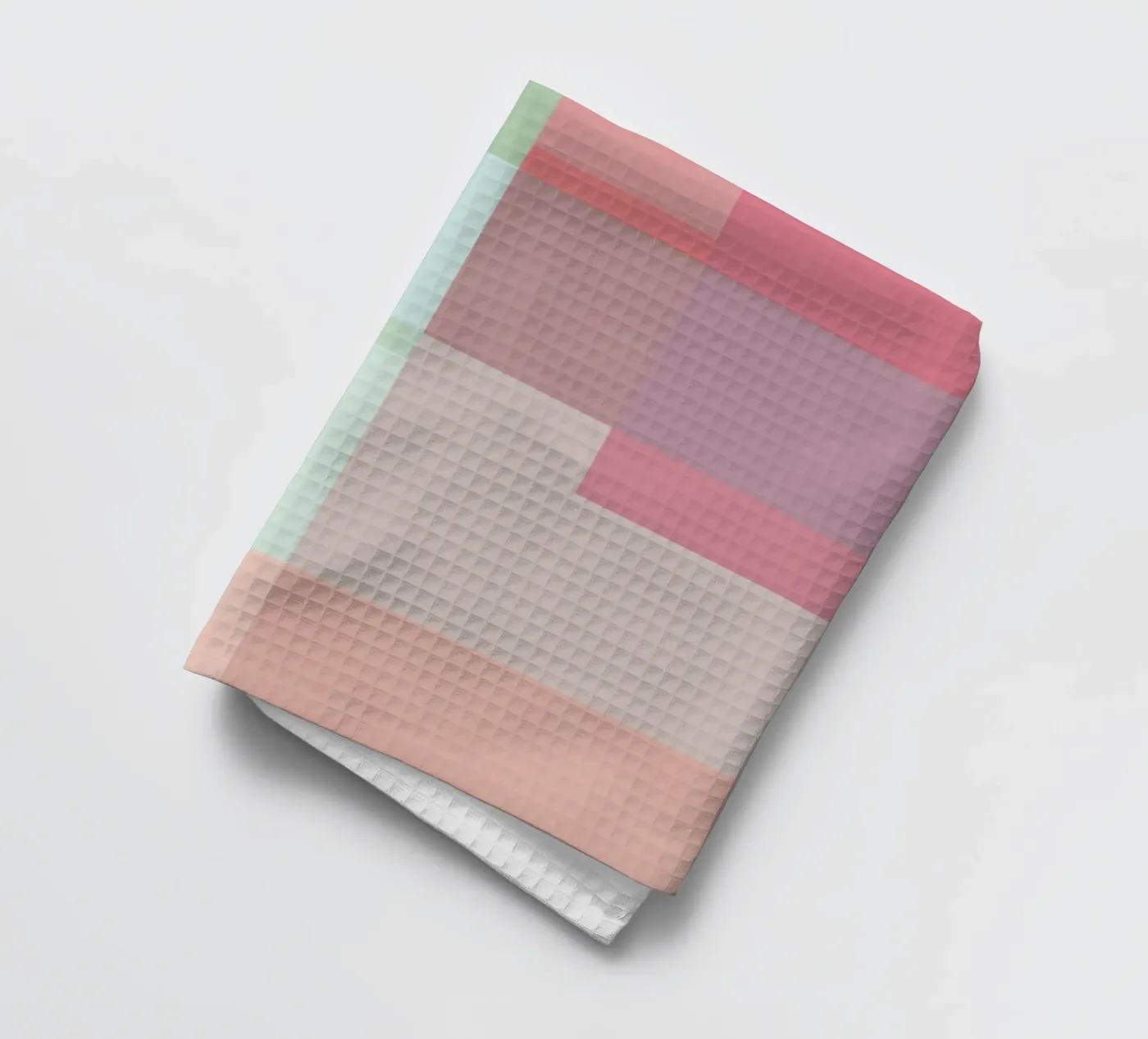 Pastel Patchwork Geschirrtuch von treechild
