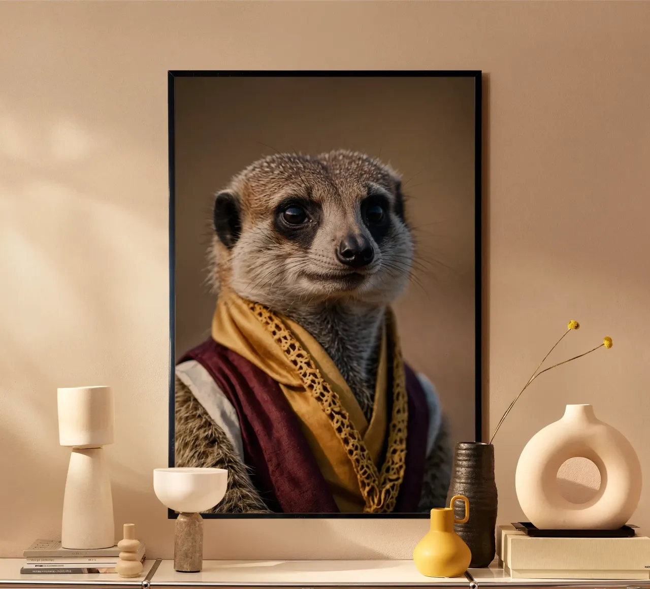 Sir Sandsworth: Das Wachsame Erdmännchen Hahnemühle von Beasts of Nobility