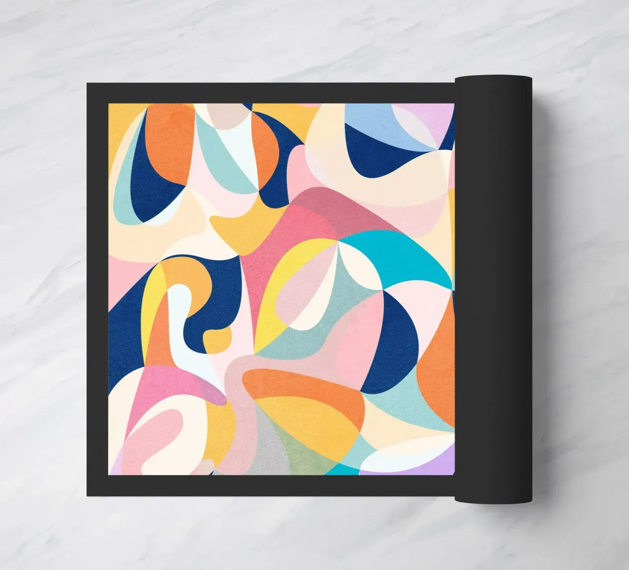 Abstract Flow doormat by Abstract 888