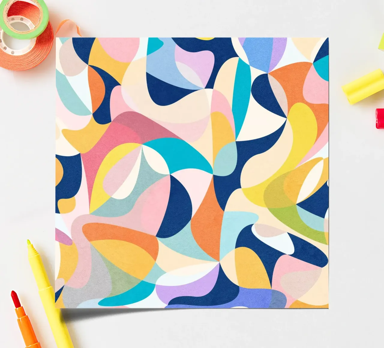 Abstract Flow sticker sheet by Abstract 888