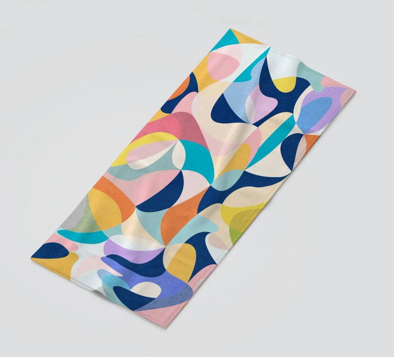 Abstract Flow beach towel by Abstract 888