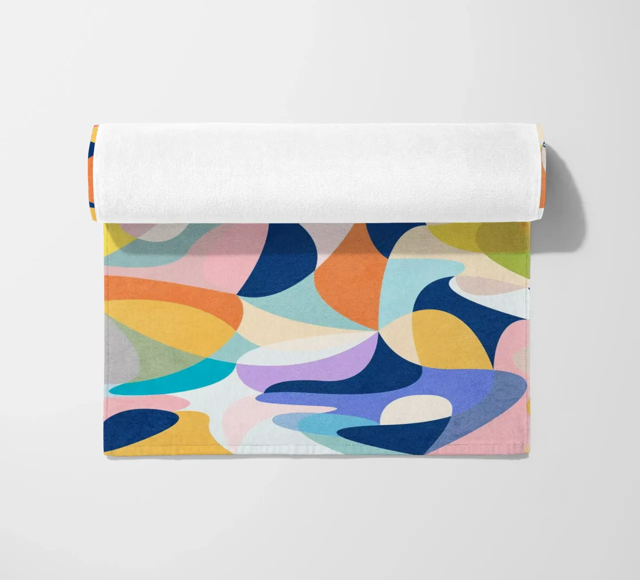 Abstract Flow beach towel by Abstract 888