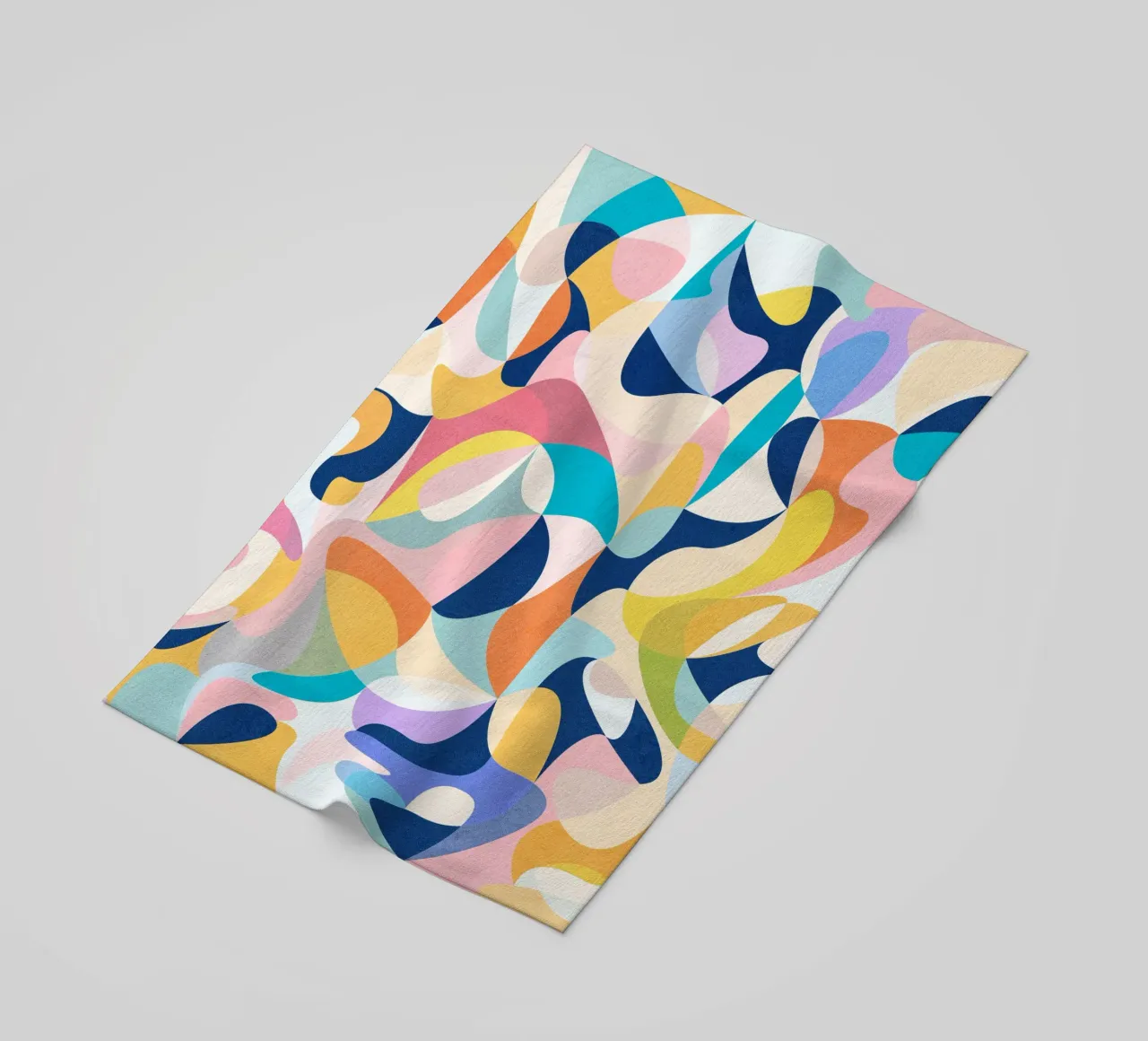Abstract Flow beach towel by Abstract 888