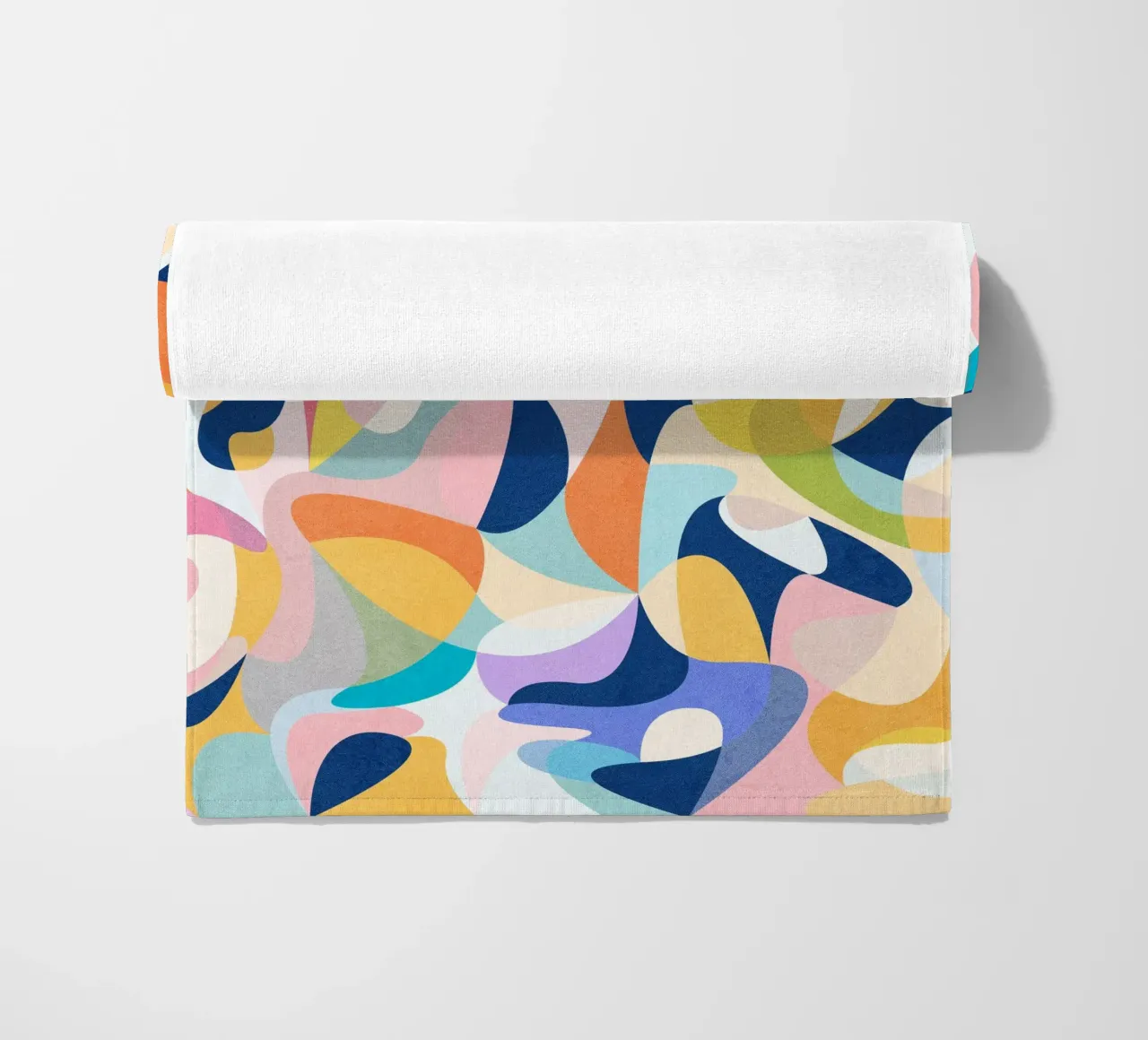 Abstract Flow beach towel by Abstract 888