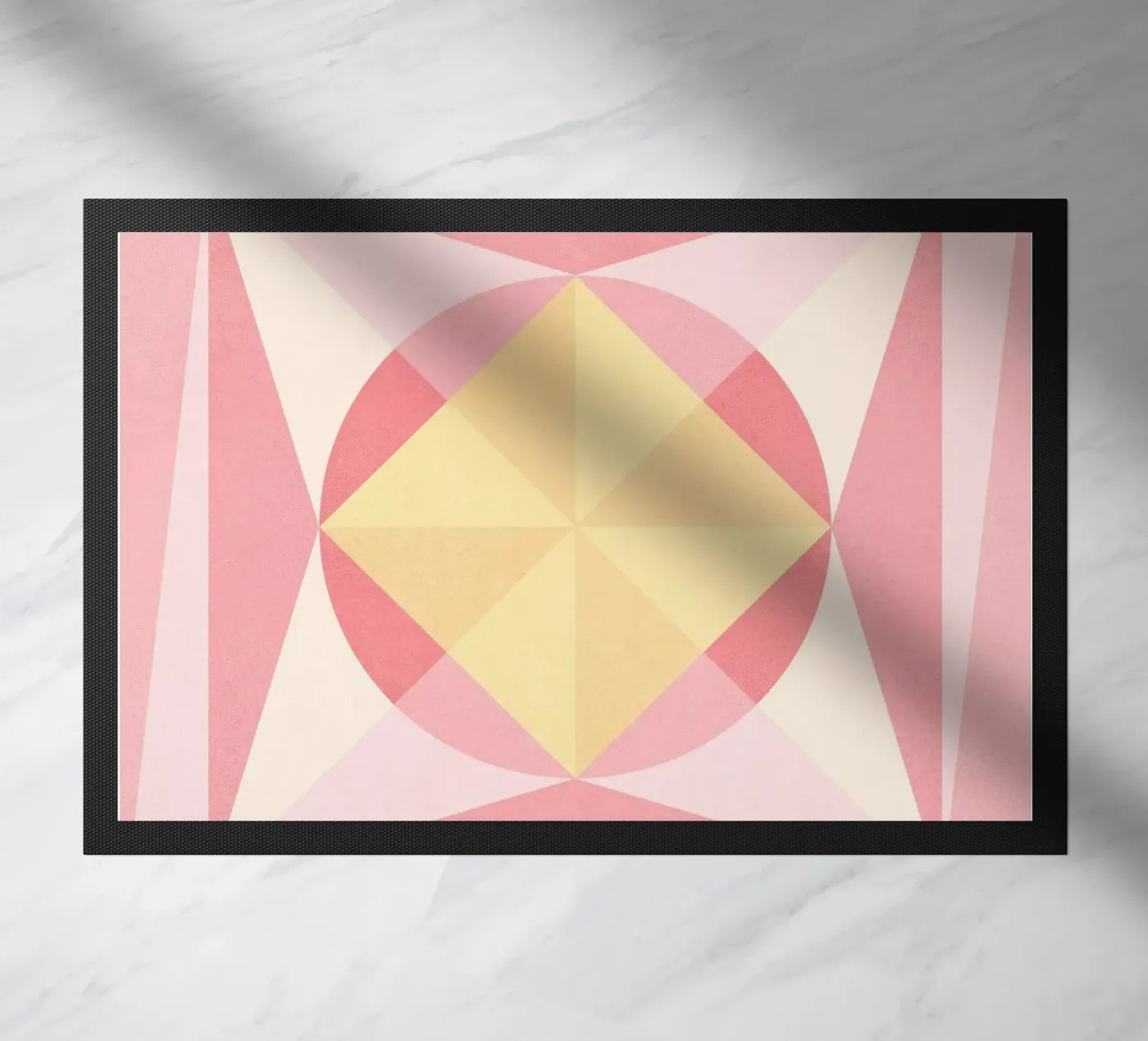 Roze droom deurmat van Lines Inside