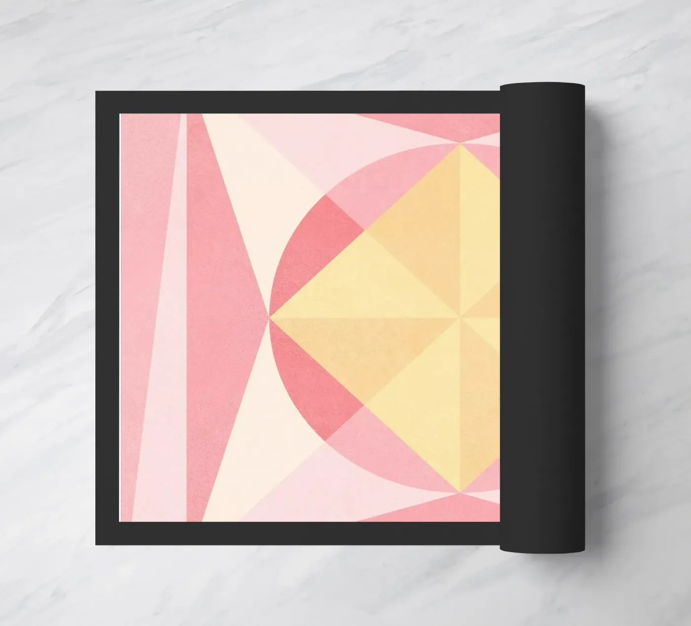 Roze droom deurmat van Lines Inside