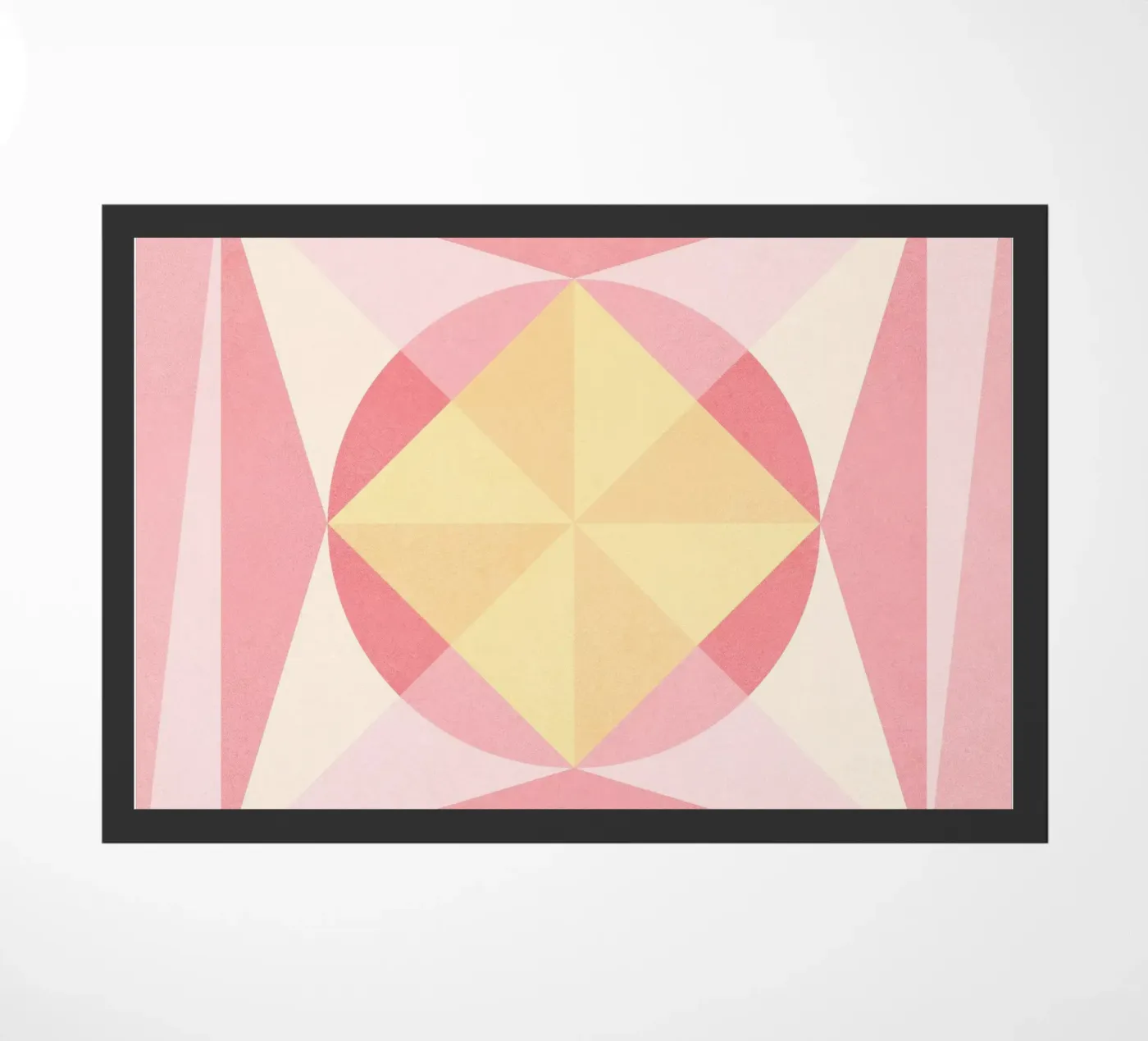 Roze droom deurmat van Lines Inside
