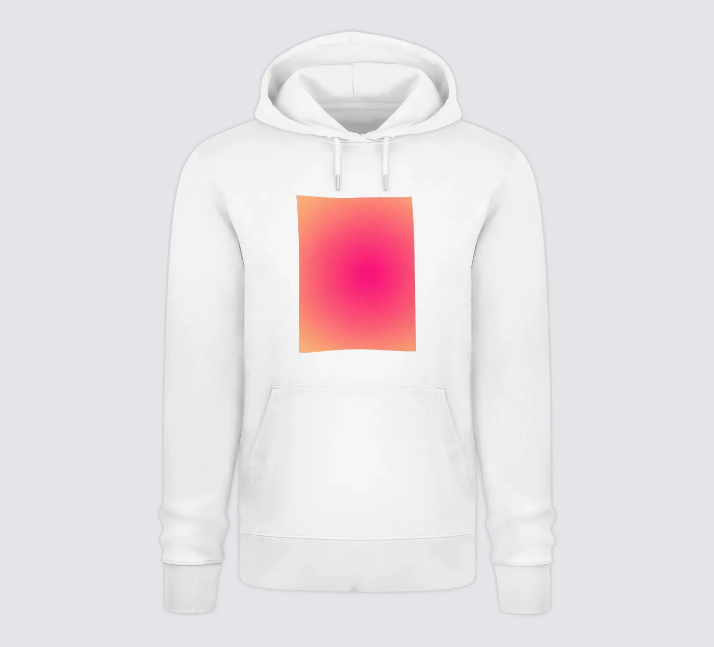 Circular gradient hoodie by MORINA FLAW