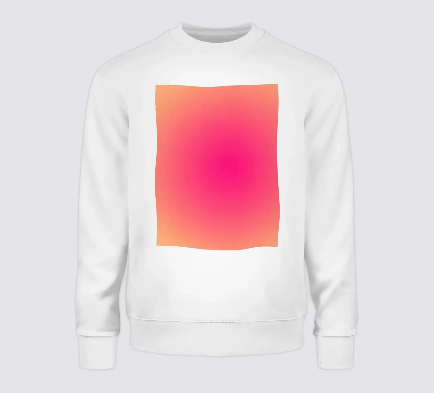 Circular gradient sweatshirt by MORINA FLAW