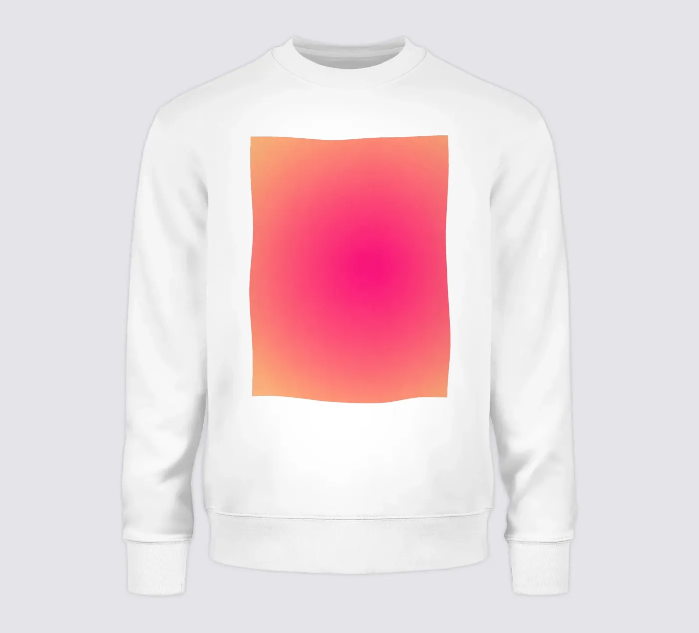 Circular gradient sweatshirt by MORINA FLAW