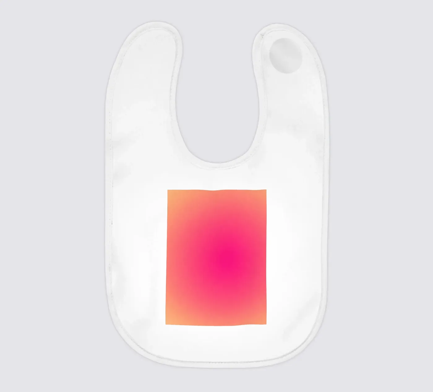Circular gradient baby bib by MORINA FLAW