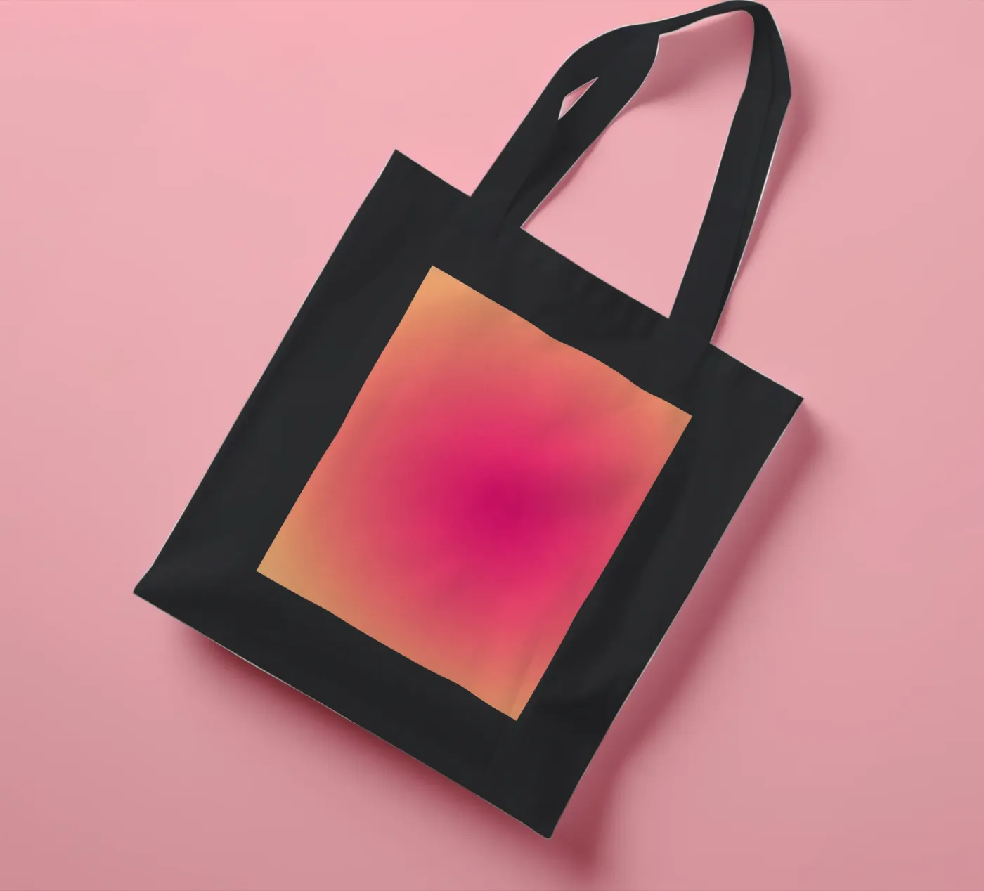 Circular gradient tote bag by MORINA FLAW