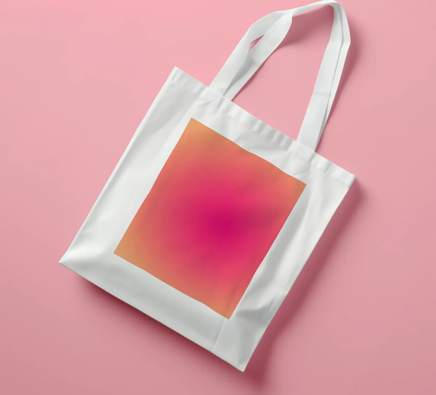 Circular gradient tote bag by MORINA FLAW
