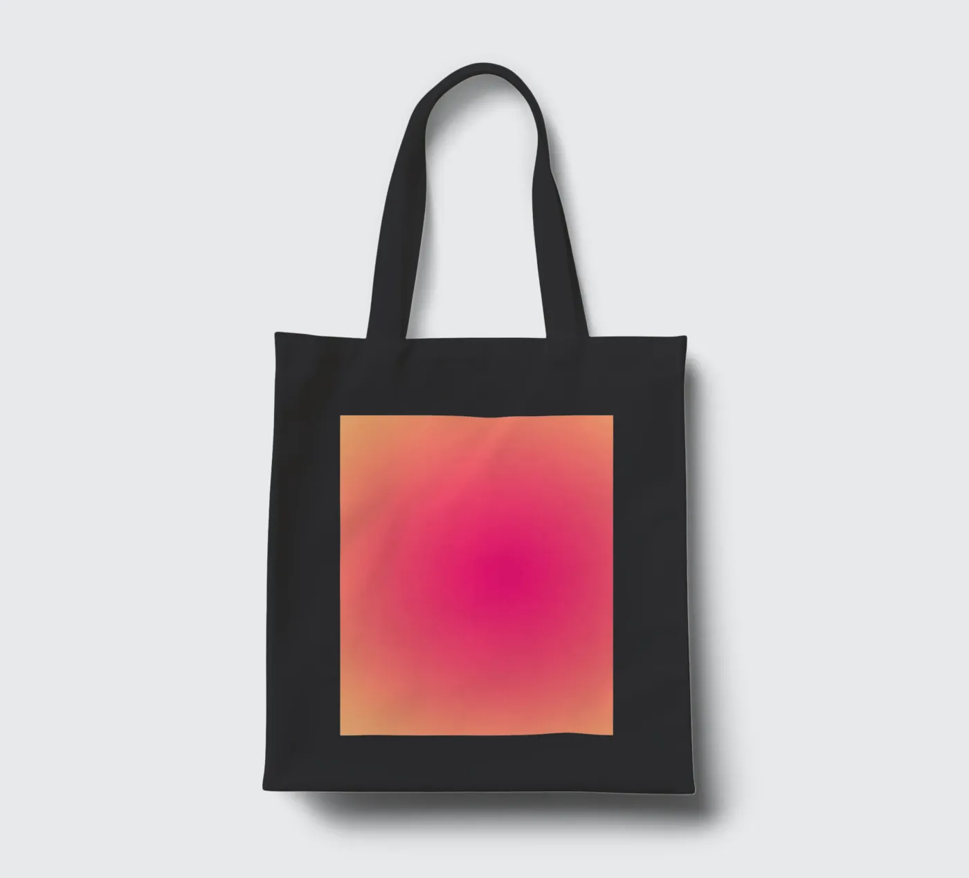 Circular gradient tote bag by MORINA FLAW