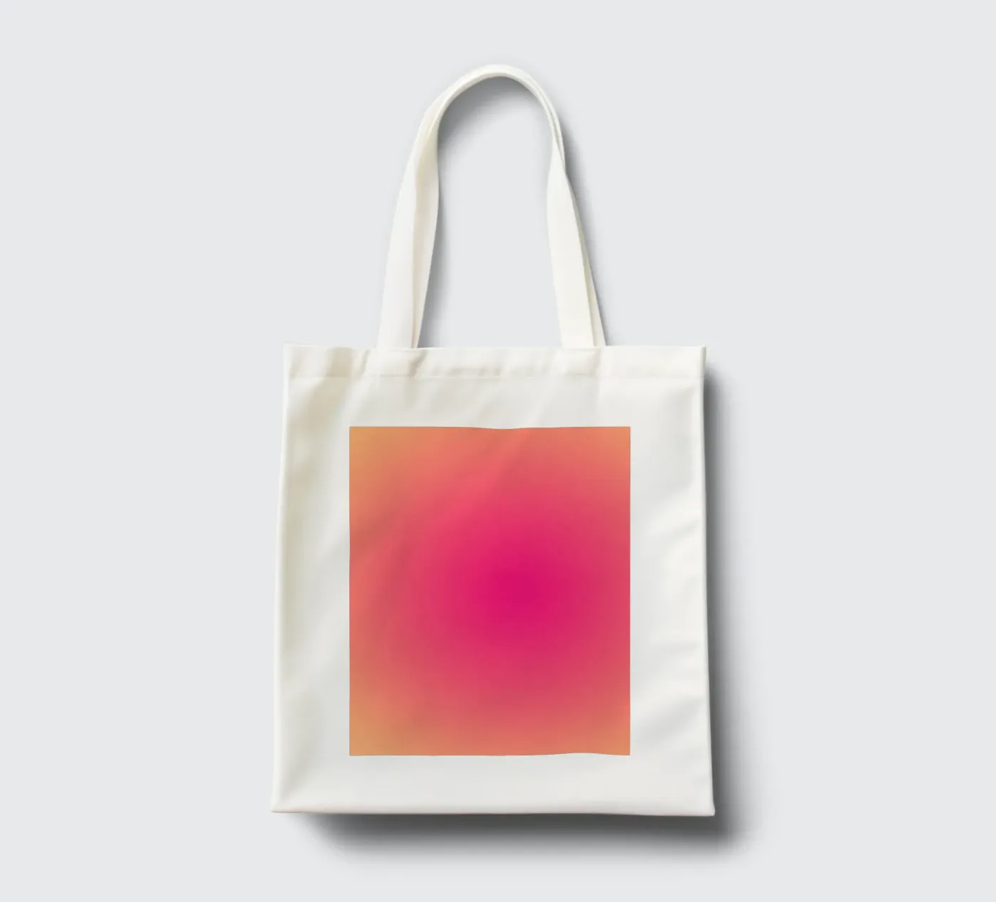Circular gradient tote bag by MORINA FLAW