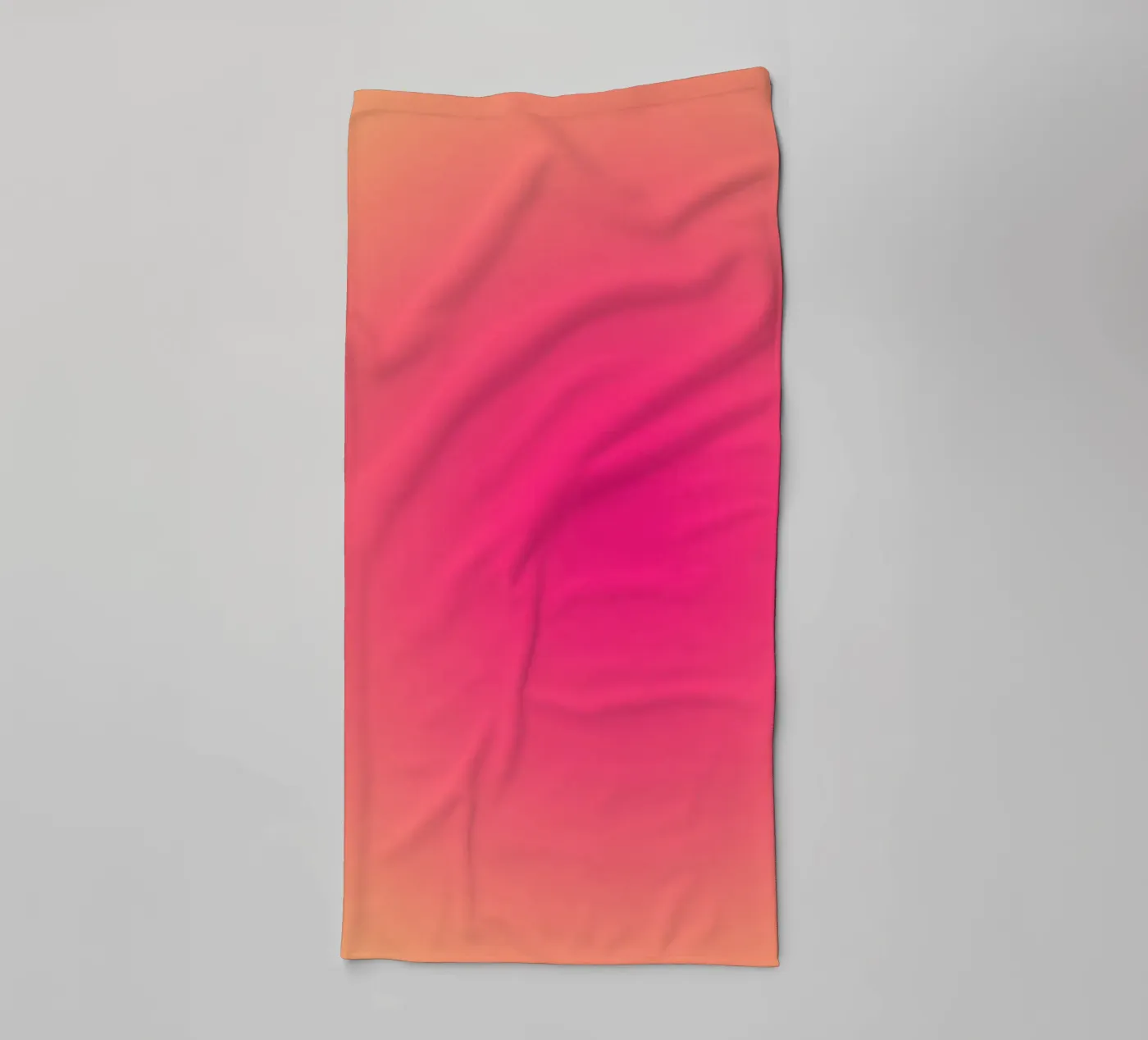 Circular gradient towel by MORINA FLAW