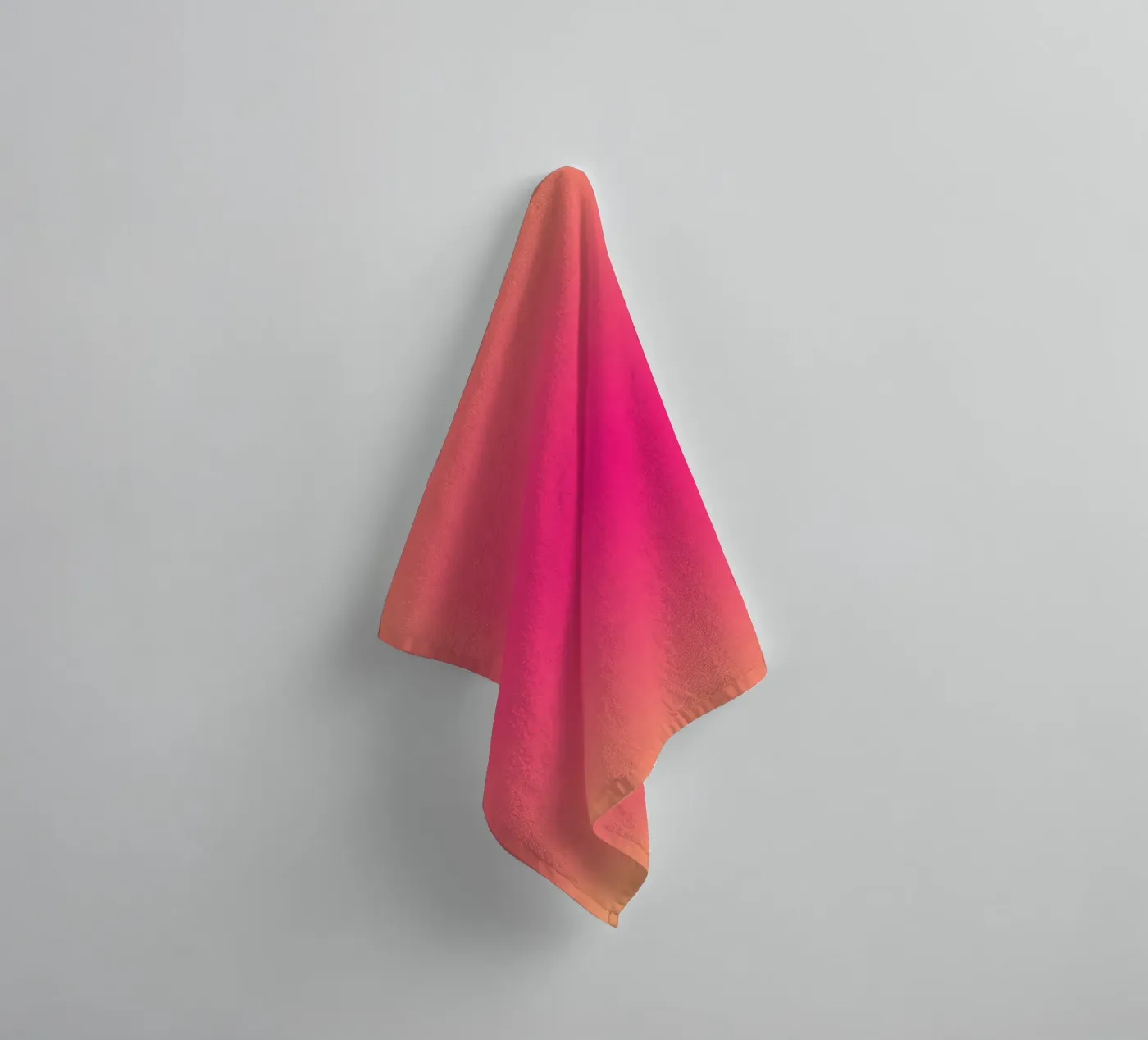 Circular gradient towel by MORINA FLAW