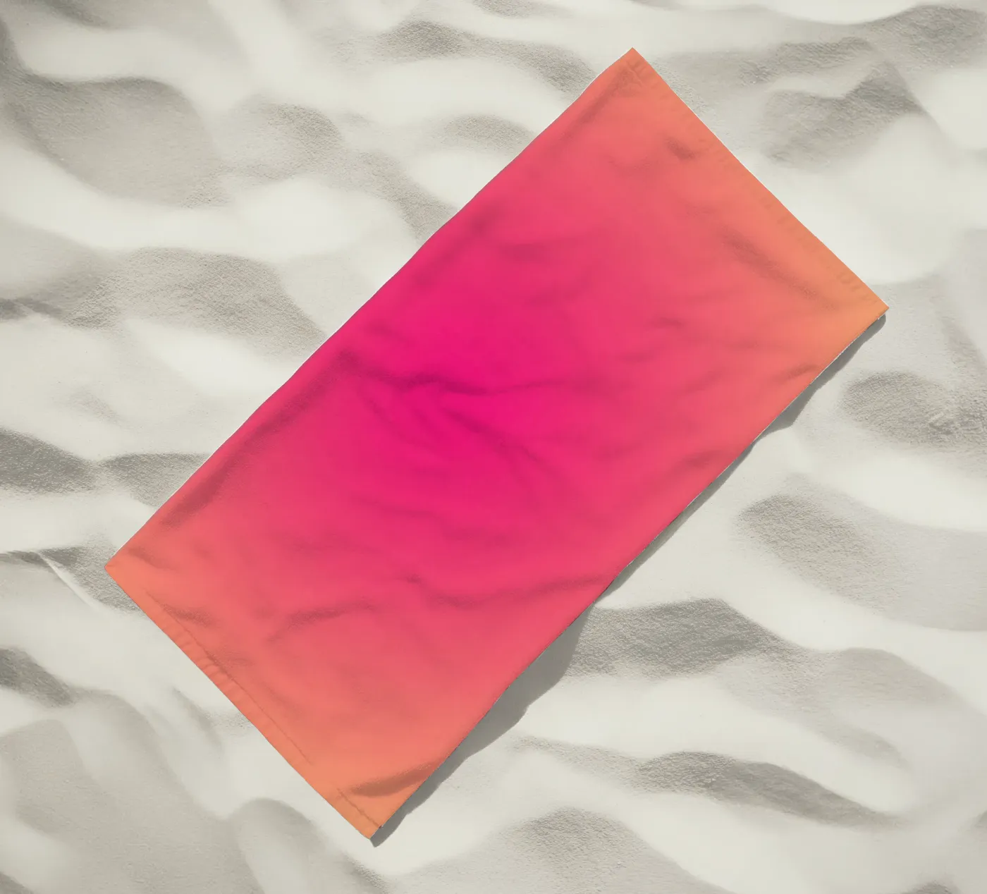 Circular gradient beach towel by MORINA FLAW