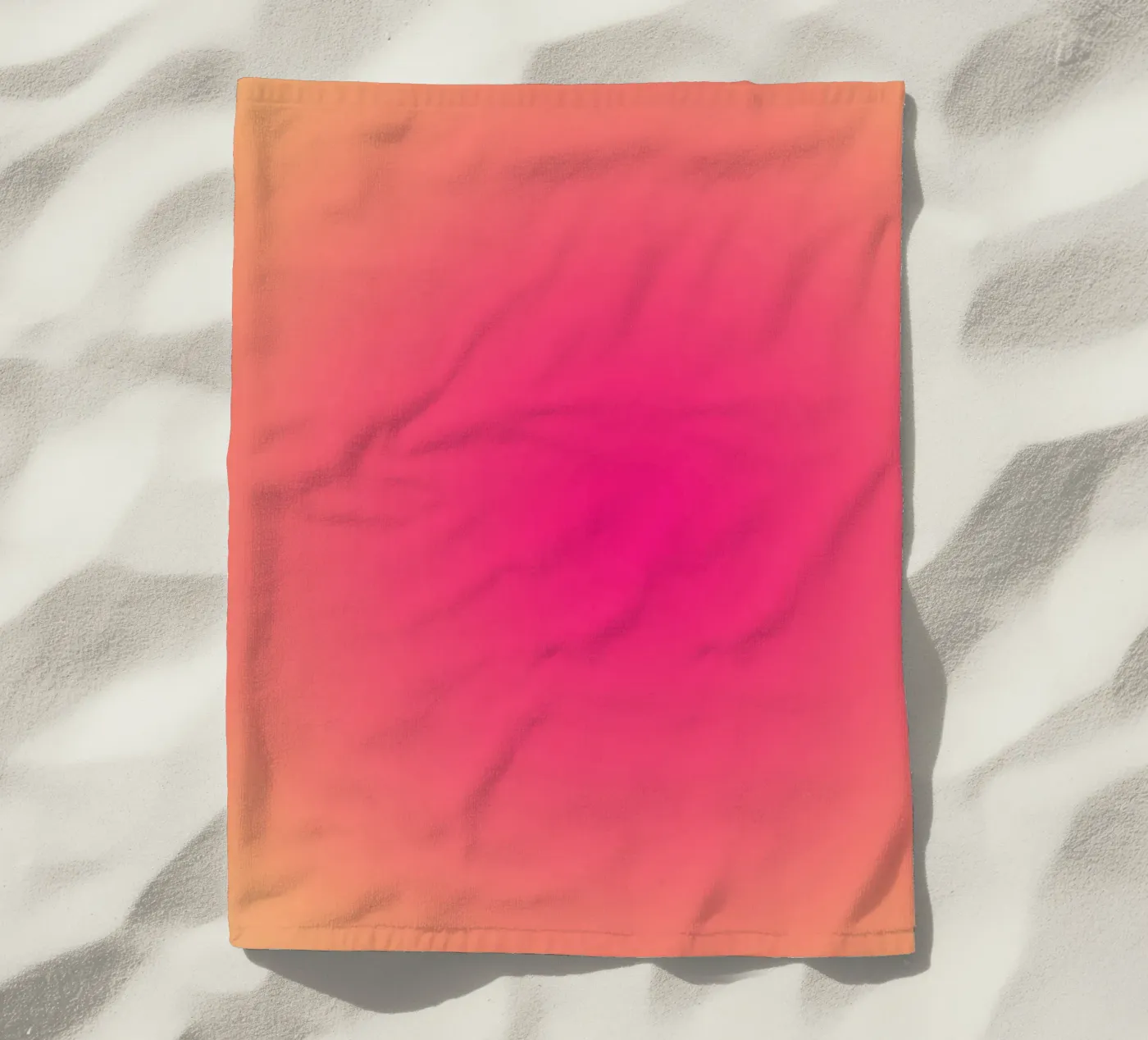 Circular gradient beach towel by MORINA FLAW