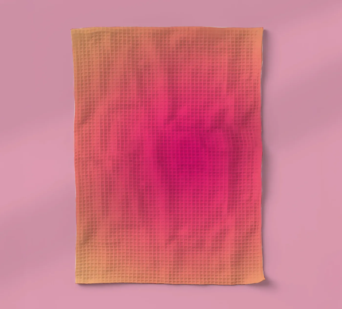 Circular gradient tea towel by MORINA FLAW
