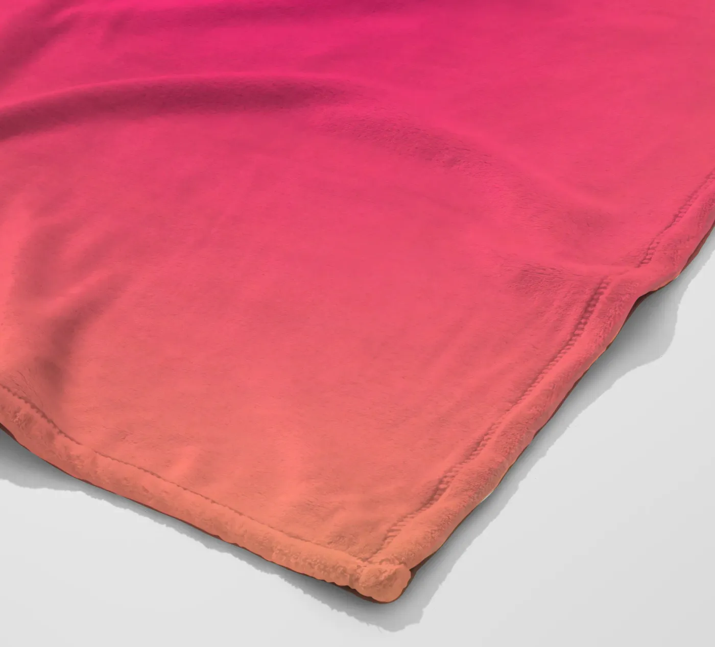 Circular gradient fleece blanket by MORINA FLAW