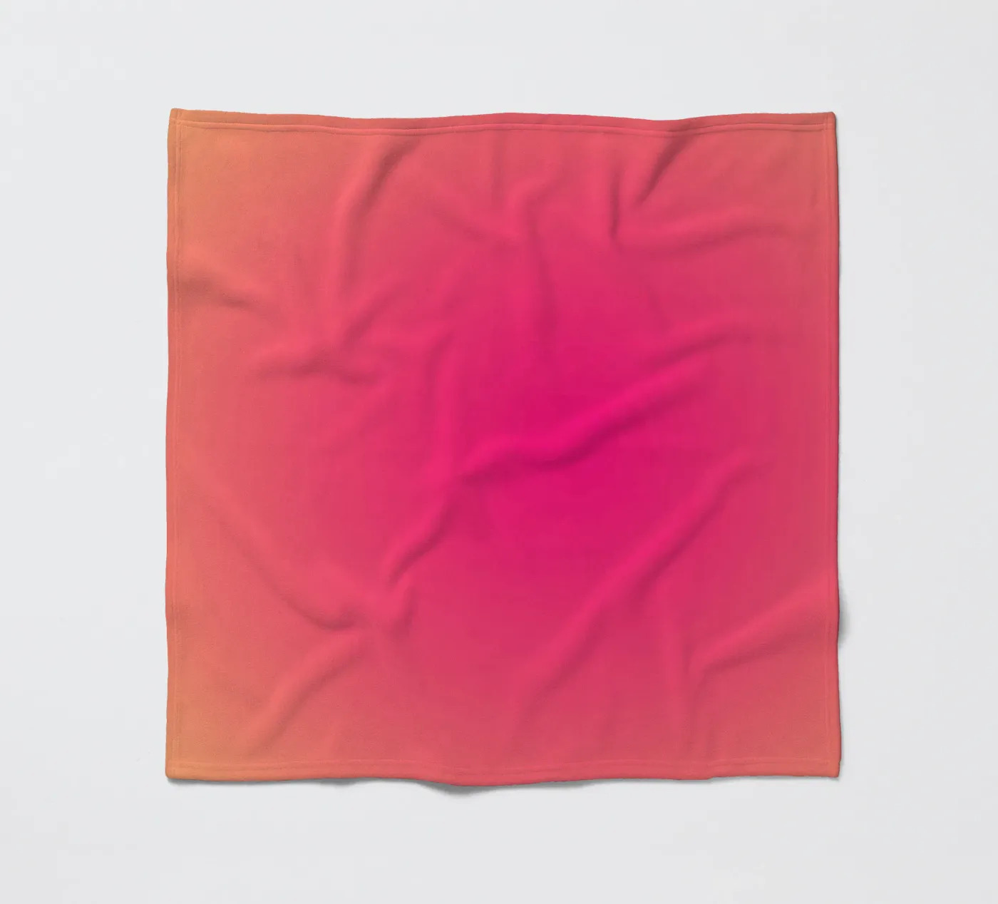 Circular gradient fleece blanket by MORINA FLAW