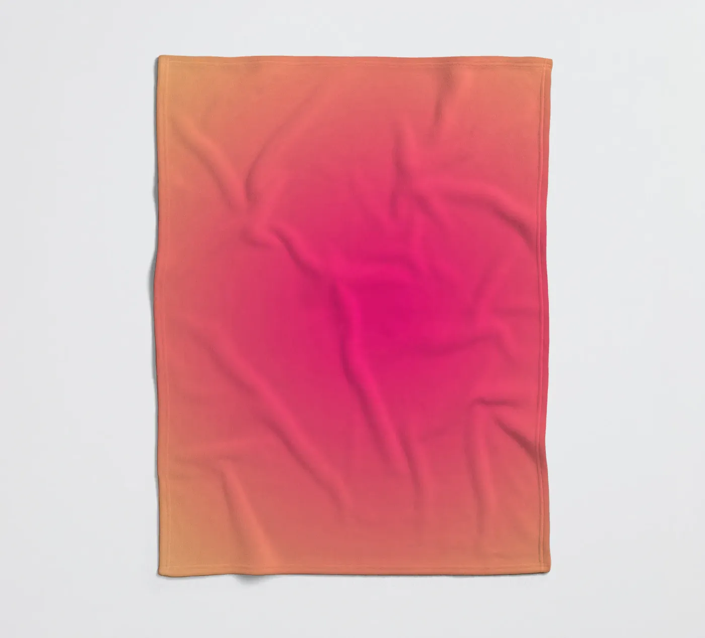 Circular gradient fleece blanket by MORINA FLAW