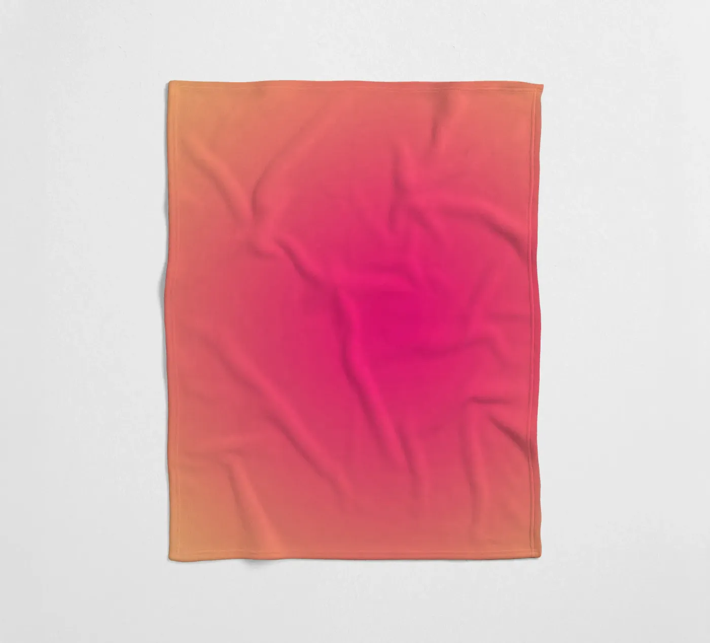 Circular gradient fleece blanket by MORINA FLAW