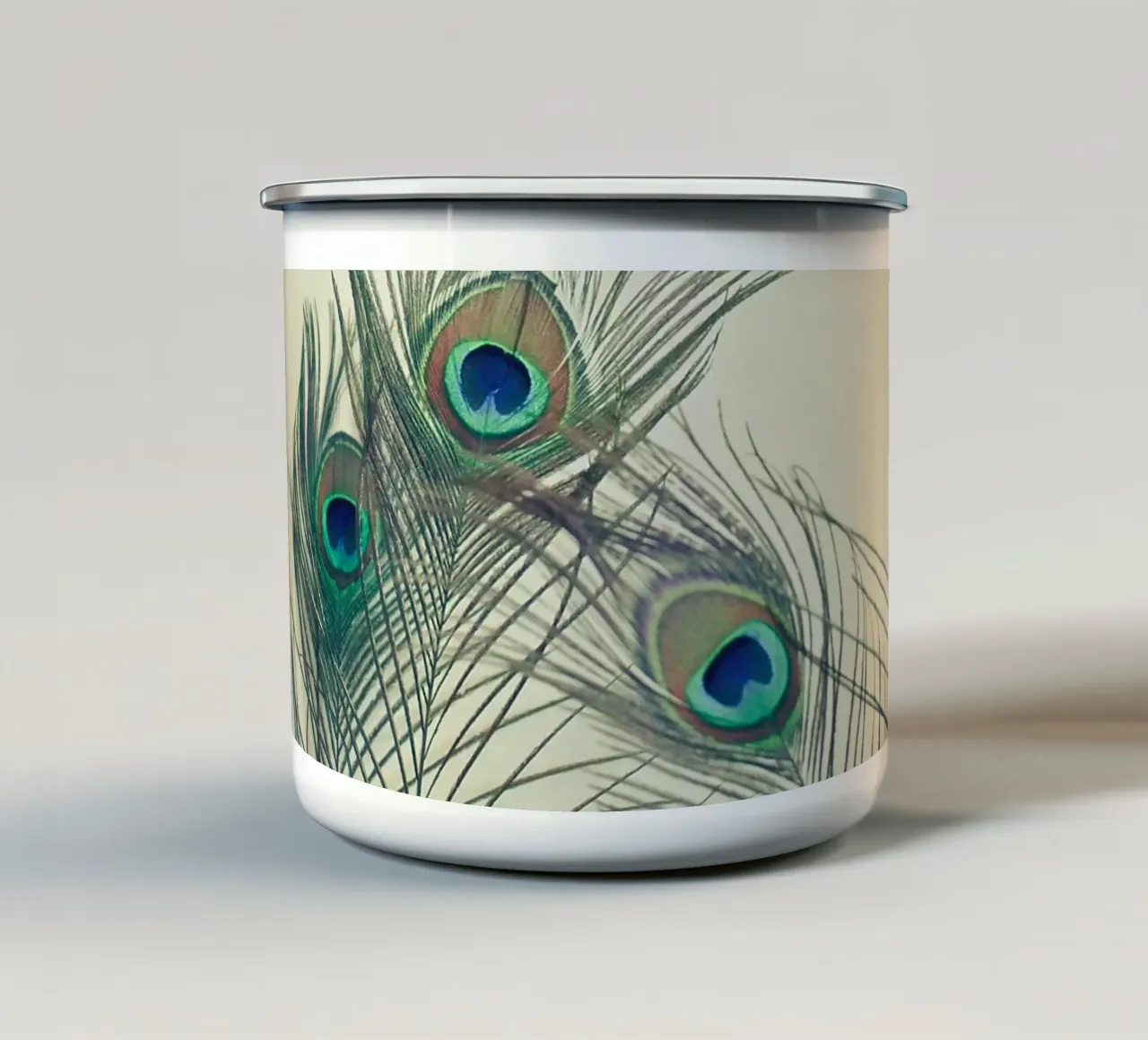 All Eyes Are on You enamel mug by Cassia Beck Photography