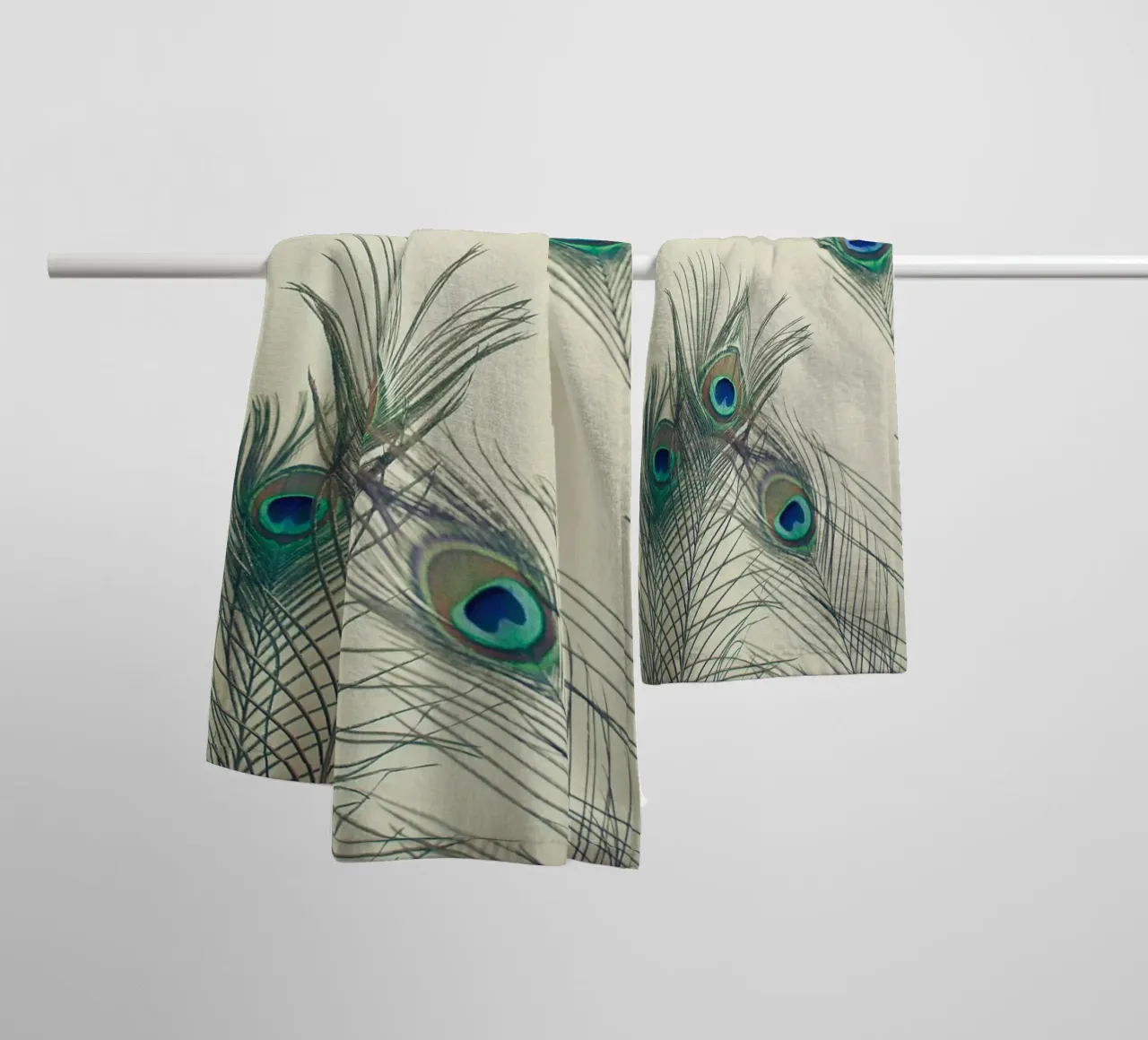 All Eyes Are on You towel by Cassia Beck Photography
