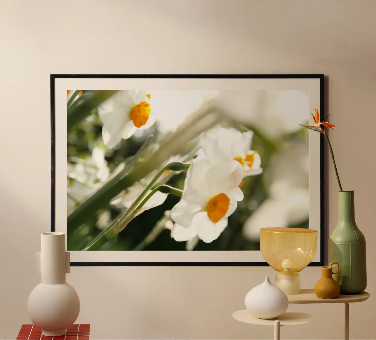 Daffodils poster by eyes & tries